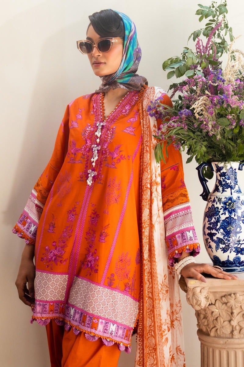 Sana Safinaz | Muzlin Lawn 2023 | 14A – Haniyas