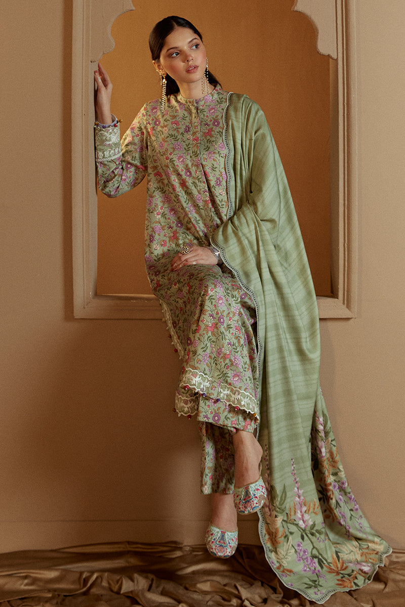 SAGE BLOOM-3 PC MARINA PRINTED SUIT