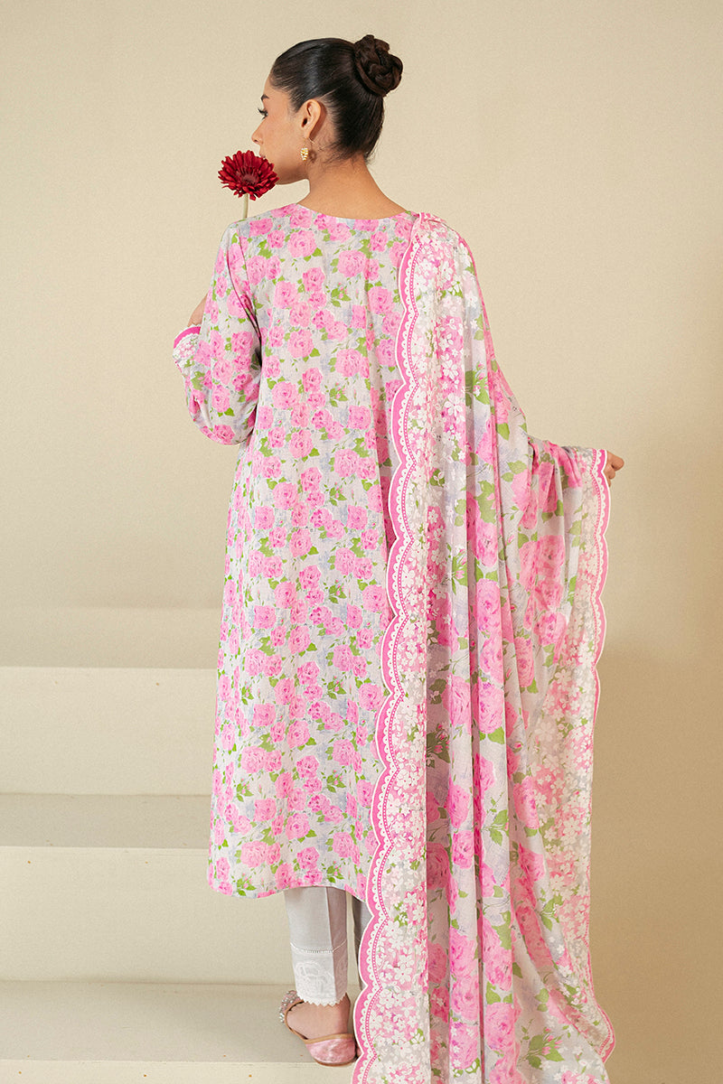 FLORAL WIND-3 PIECE LAWN SUIT