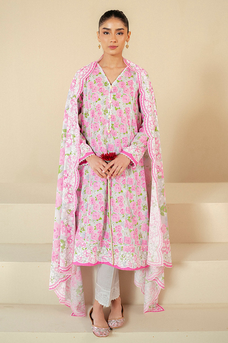 FLORAL WIND-3 PIECE LAWN SUIT